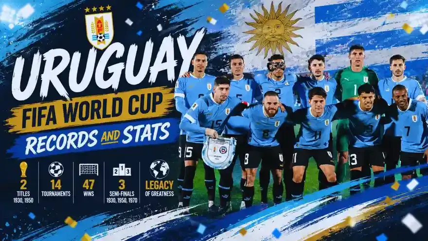 FIFA World Cup 2026: Uruguay - World Cup Records and Stats
