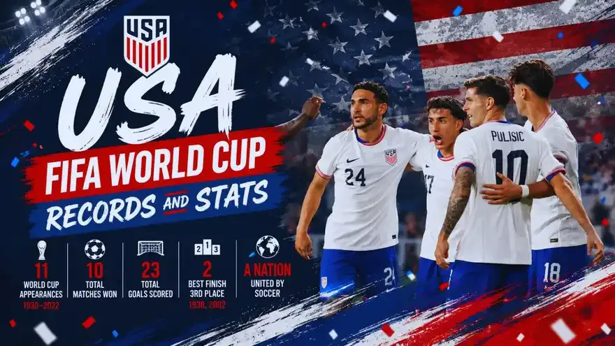FIFA World Cup 2026: USA - World Cup Records and Stats
