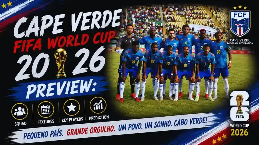 Cape Verde FIFA World Cup 2026 Preview: Squad, Fixtures, Lineup and Prediction