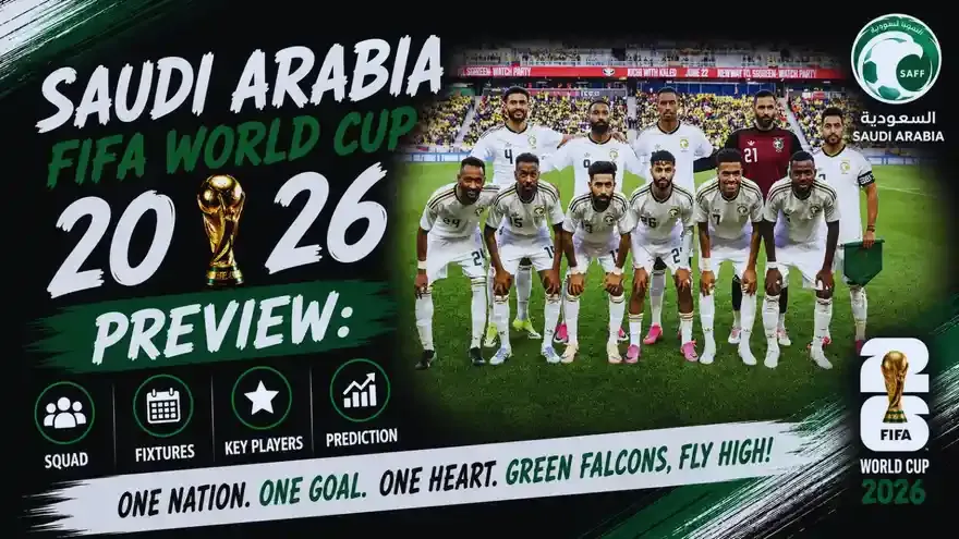 Saudi Arabia FIFA World Cup 2026 Preview: Squad, Fixtures, Lineup and Prediction