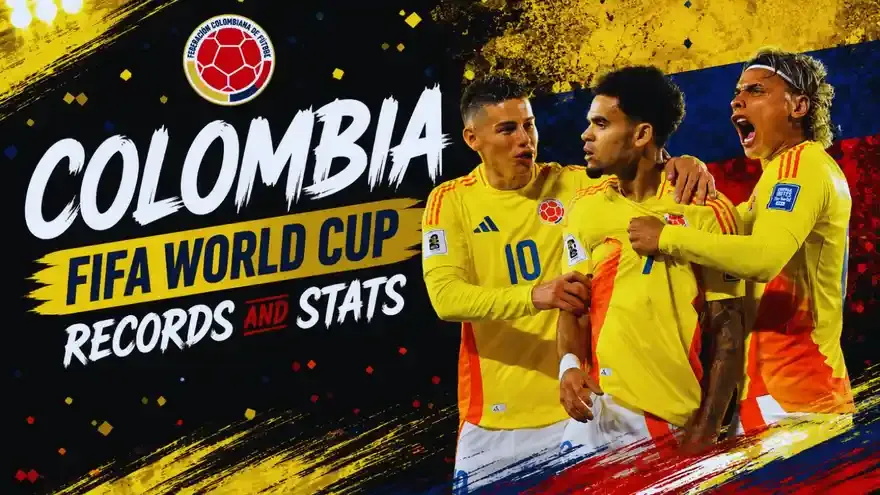 FIFA World Cup 2026: Colombia - World Cup Records and Stats