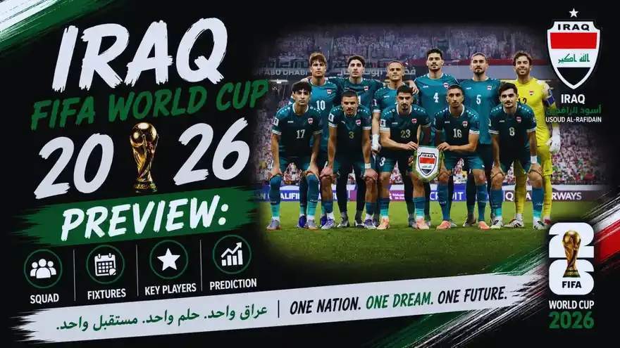Iraq FIFA World Cup 2026 Preview: Squad, Fixtures, Lineup and Prediction