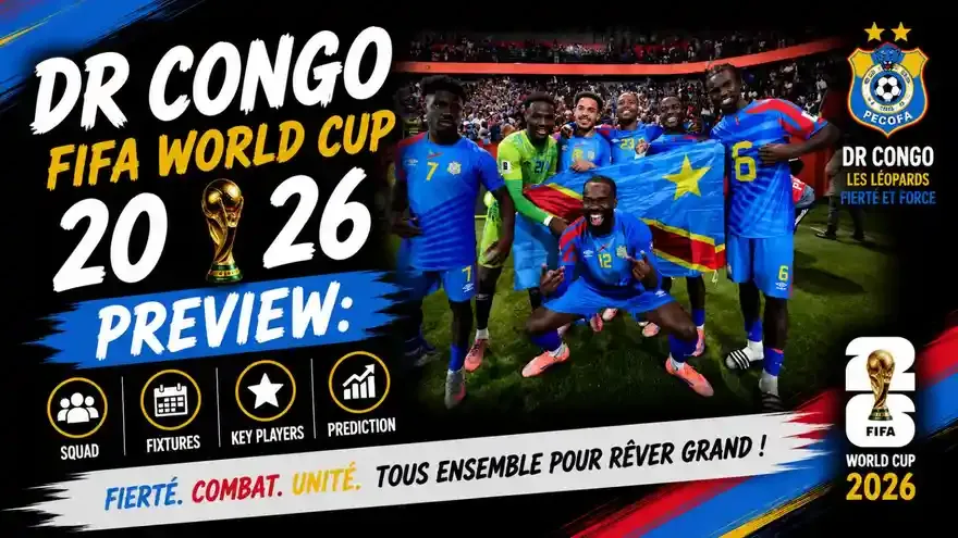 DR Congo FIFA World Cup 2026 Preview: Squad, Fixtures, Lineup and Prediction