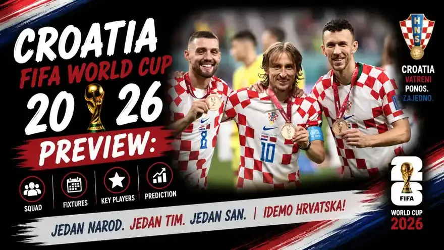 Croatia FIFA World Cup 2026 Preview: Squad, Fixtures, Lineup and Prediction