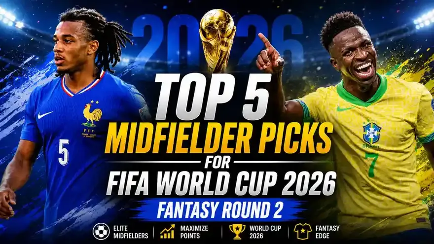 2026 FIFA World Cup Fantasy Round 2 Tips: Top 5 Best Midfielder Picks This Week