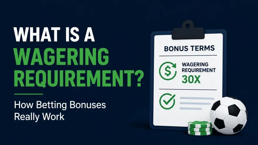 What Is a Wagering Requirement and How Does It Work in Sports Gambling?