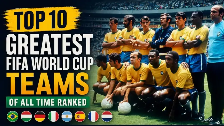 Top 10 Greatest FIFA World Cup Teams of All Time Ranked