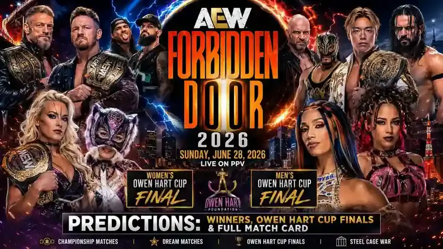 AEW Forbidden Door 2026 Predictions: Predicting the Winners of Every Match