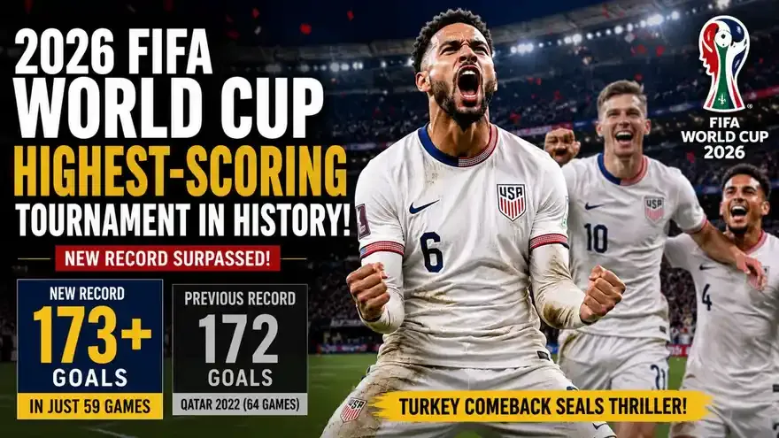 2026 FIFA World Cup Becomes Highest-Scoring Tournament in History After Record-Breaking Goal