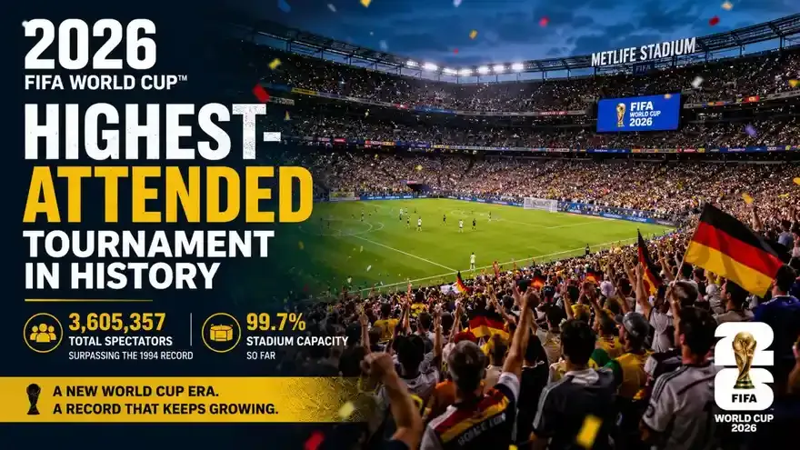 2026 FIFA World Cup Becomes Highest-Attended Tournament in History