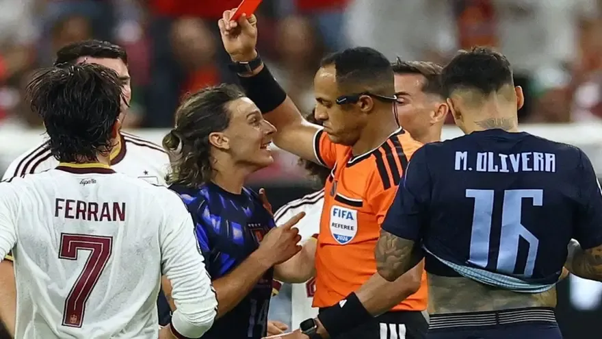 Why Was Agustín Canobbio Sent Off? Uruguay Forward Suspended After Red Card vs Spain at FIFA World Cup 2026