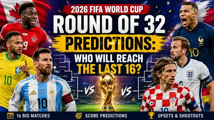 2026 FIFA World Cup Round of 32 Predictions: Who Will Reach the Last 16?