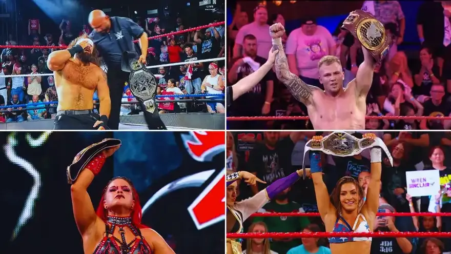 NXT Great American Bash 2026 Results: Kendal Grey Wins NXT Women’s Title, Tony D’Angelo Retains