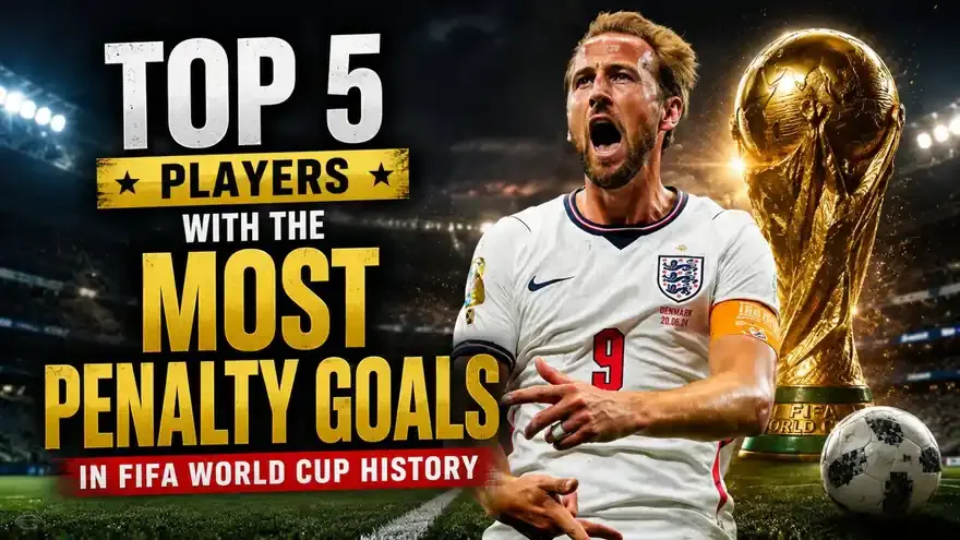 Top 5 Players with the Most Penalty Goals in FIFA World Cup History