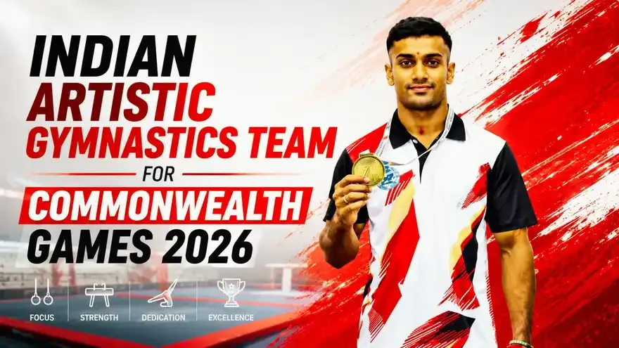 Indian Artistic Gymnastics Team for Commonwealth Games 2026