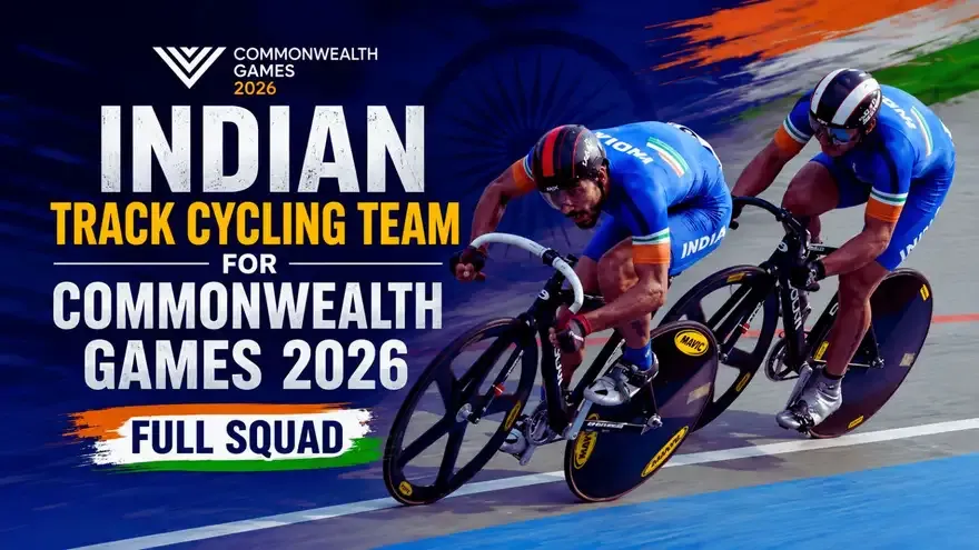 Indian Track Cycling Team for Commonwealth Games 2026: Full Squad