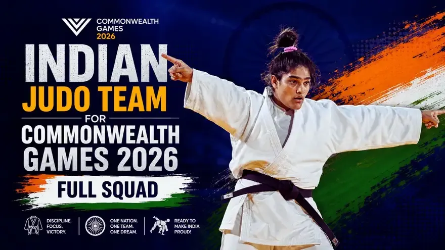 Indian Judo Team for Commonwealth Games 2026: Full Squad