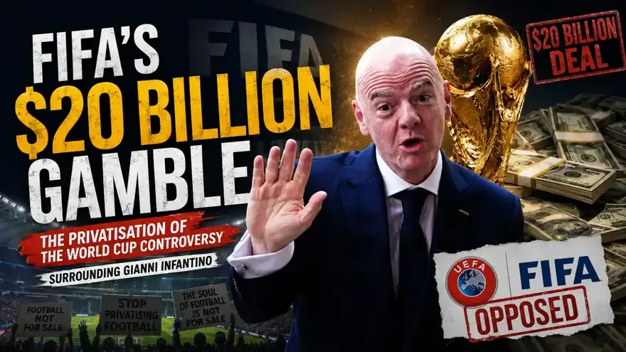 FIFA’s $20 Billion Gamble: The Privatisation of the World Cup controversy surrounding Gianni Infantino