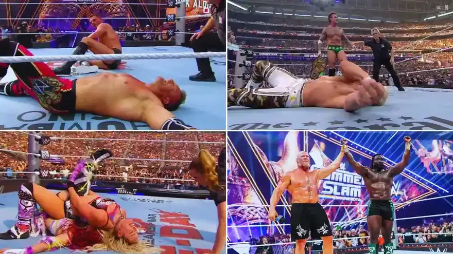 WWE SummerSlam 2026 Saturday Results: CM Punk Wins WWE Championship as Oba Femi Defeats Brock Lesnar