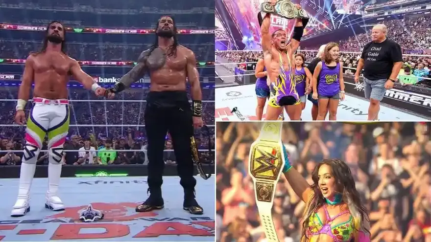 WWE SummerSlam 2026 Sunday Results: Roman Reigns Defeats Seth Rollins in Epic Night 2 Main Event