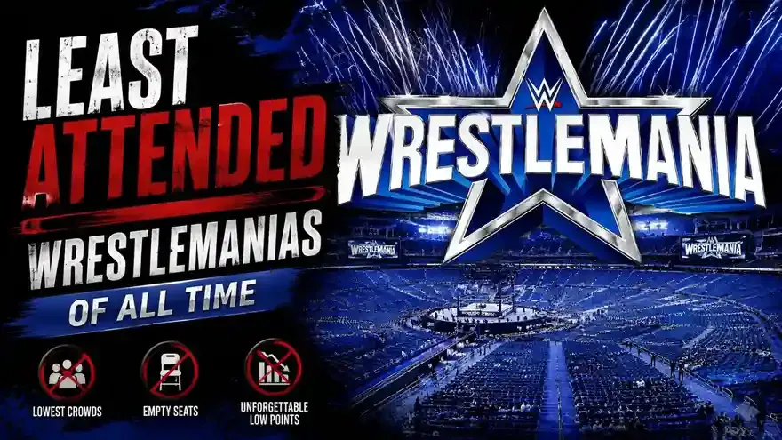 5 Least Attended WrestleManias of All Time