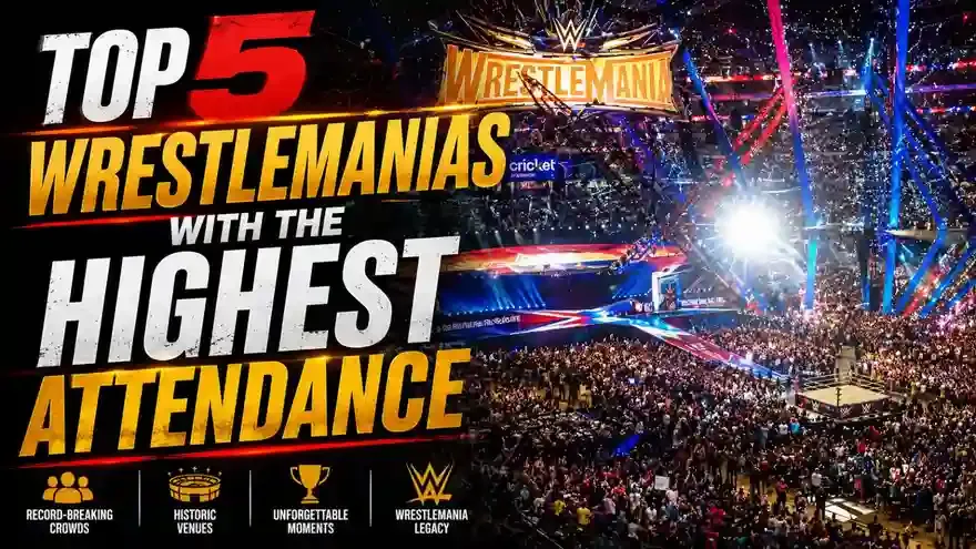 Top 5 WrestleManias With the Highest Attendance