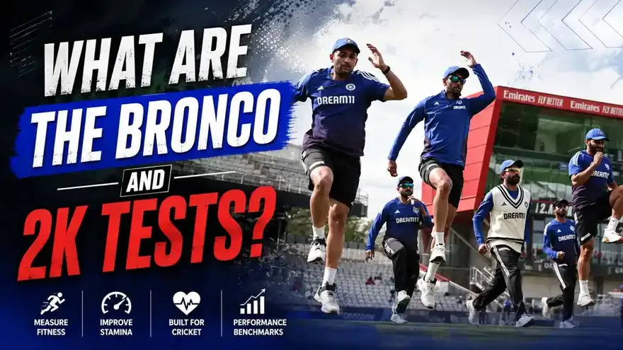 What Are the Bronco and 2K Tests? BCCI Fitness Rules Explained