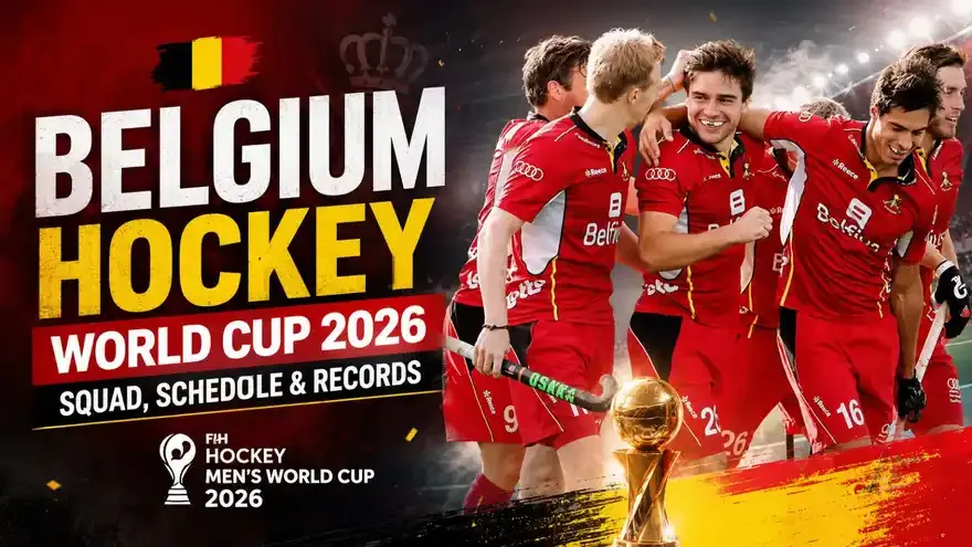 Belgium Hockey World Cup 2026 Squad, Schedule & Records