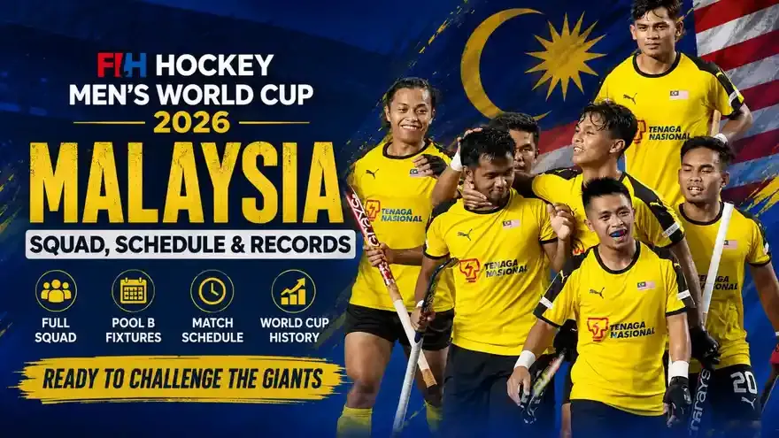 Malaysia Hockey World Cup 2026 Squad, Schedule & Records