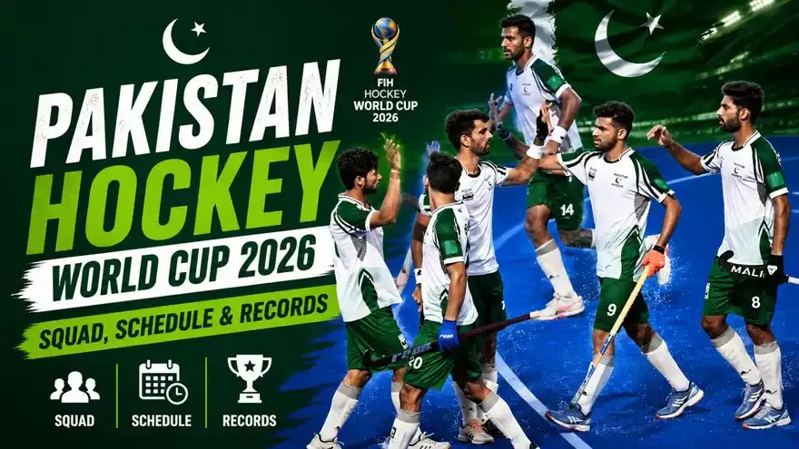 Pakistan Hockey World Cup 2026 Squad, Schedule & Records