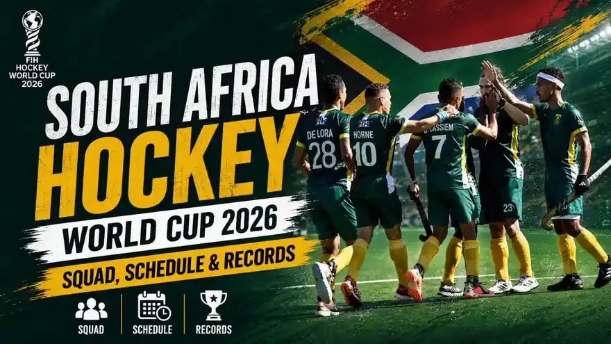 South Africa Hockey World Cup 2026 Squad, Schedule & Records