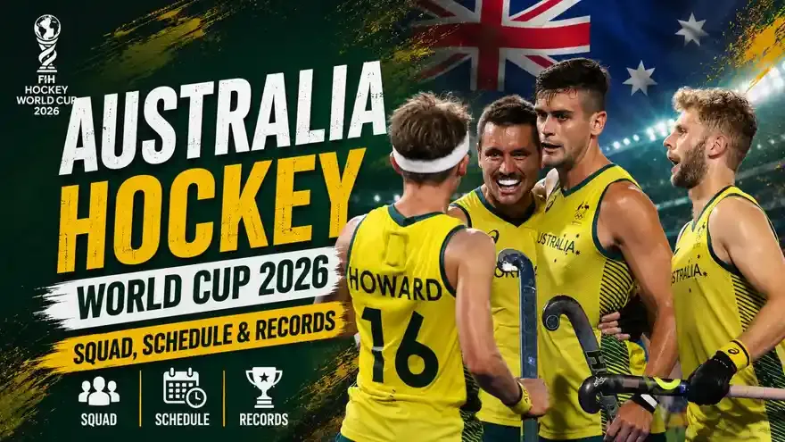 Australia Hockey World Cup 2026 Squad, Schedule & Records
