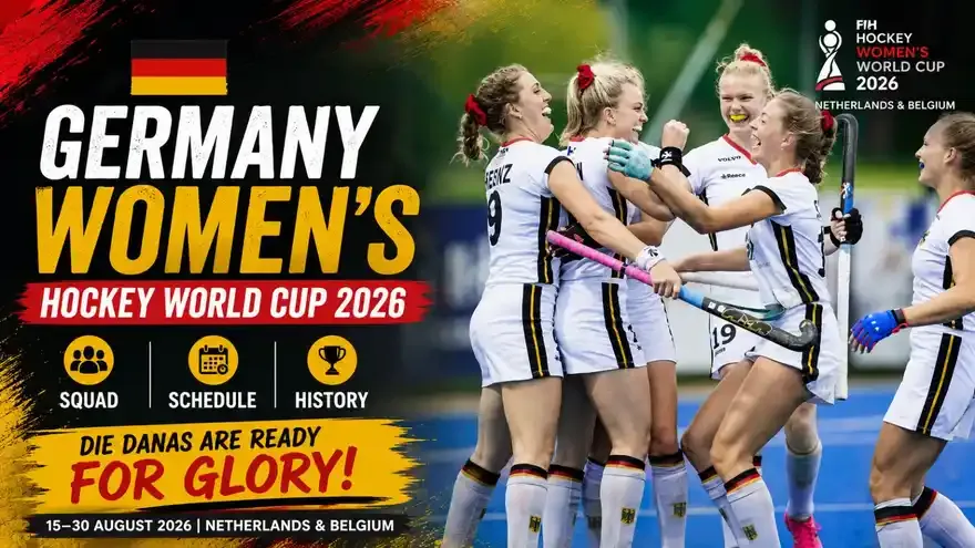 Germany Women’s Hockey World Cup 2026 Squad, Schedule & History