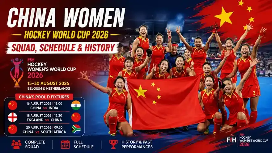 China Women’s Hockey World Cup 2026 Squad, Schedule & History