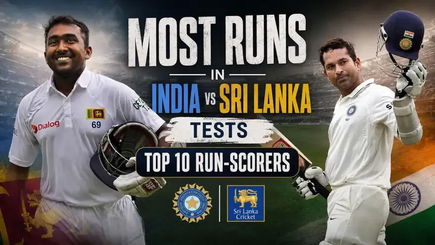 Most Runs in India vs Sri Lanka Tests: Top 10 Run-Scorers