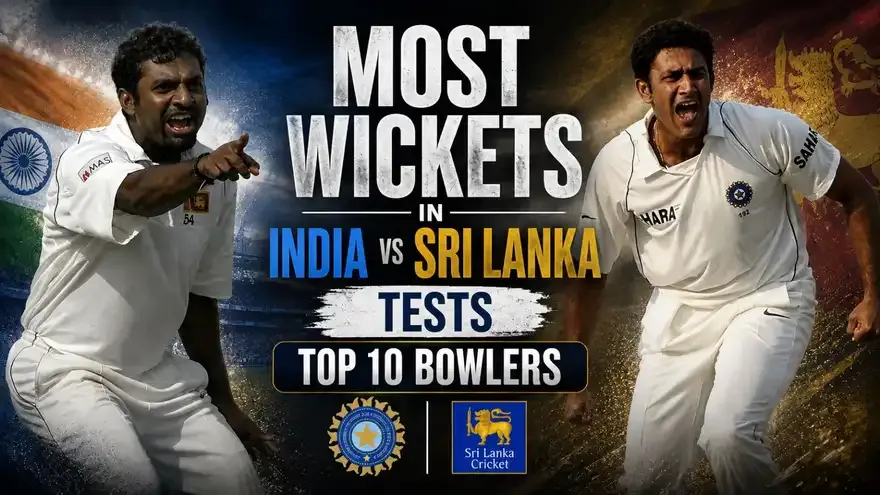 Most Wickets in India vs Sri Lanka Tests: Top 10 Bowlers