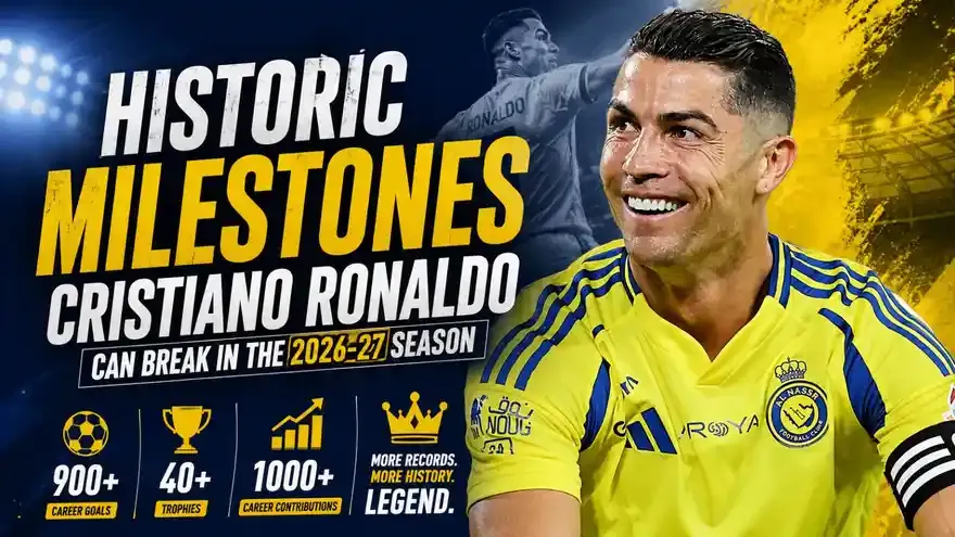 Historic Milestones Cristiano Ronaldo Can Break in the 2026-27 Season