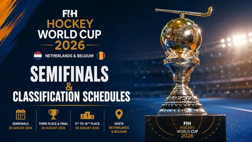 Men’s FIH Hockey World Cup 2026: Semifinals & Classification Schedules