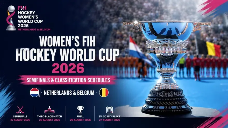 Women’s FIH Hockey World Cup 2026: Semifinals & Classification Schedules