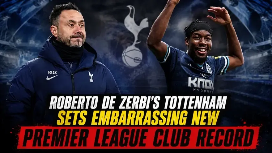 Roberto De Zerbi’s Tottenham Set Embarrassing New Premier League Club Record