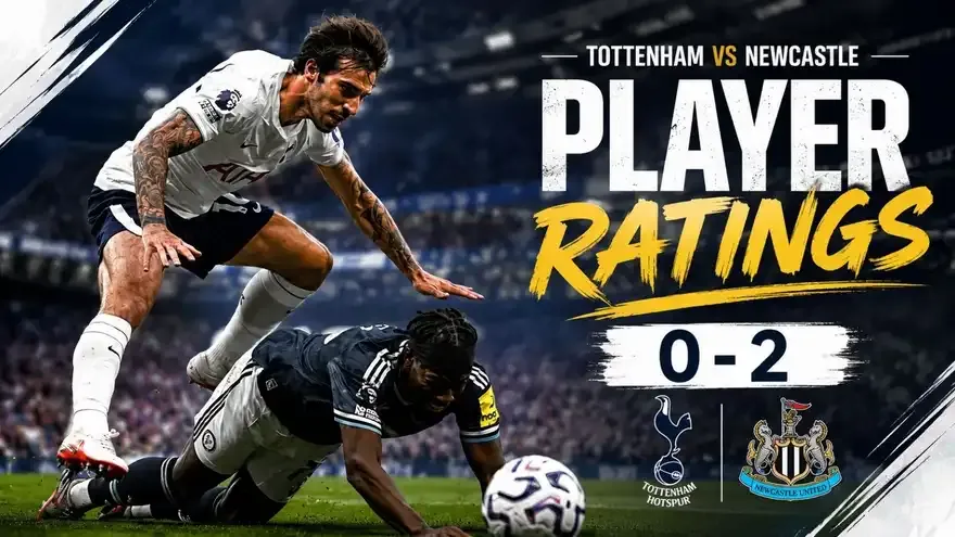 Tottenham vs Newcastle Player Ratings: Spurs Struggle as Magpies Secure 2-0 Win 