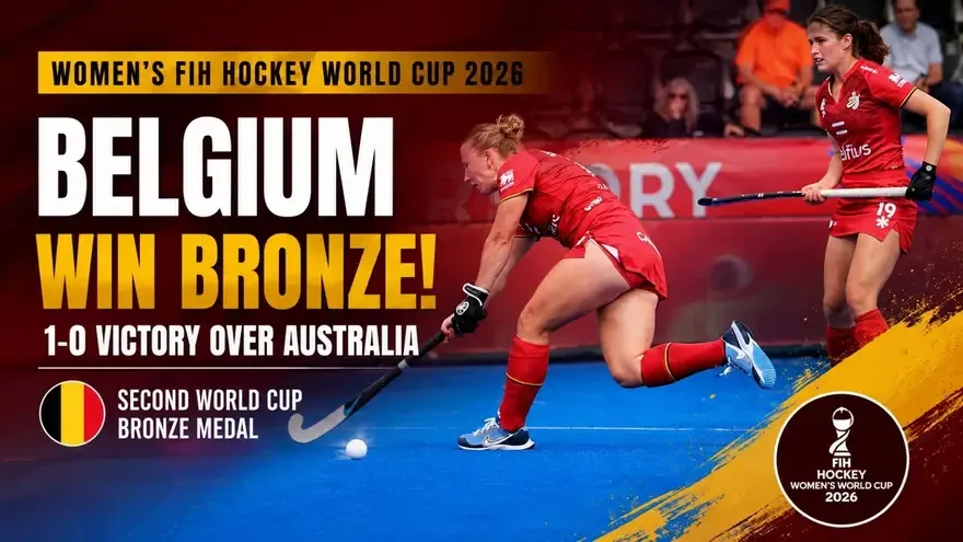 Women's FIH Hockey World Cup 2026: Belgium Win Bronze Medal With 1-0 Victory Over Australia