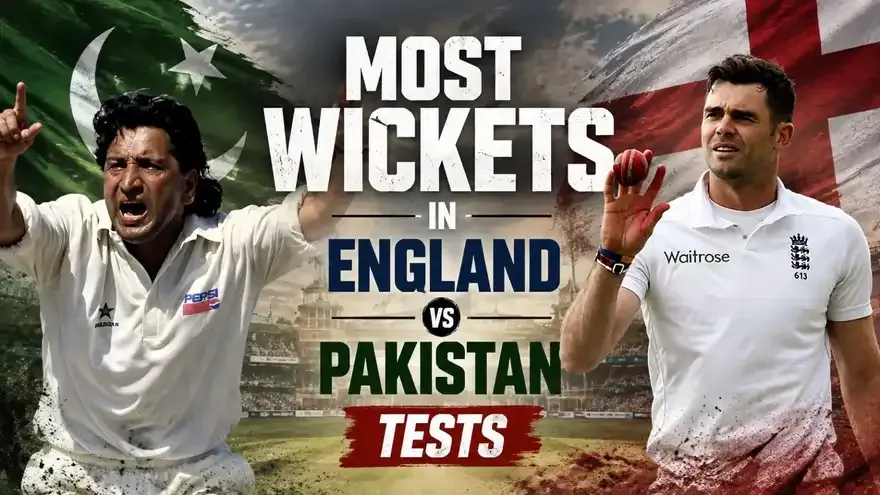 Most Wickets in England vs Pakistan Tests: Top 10 Bowlers