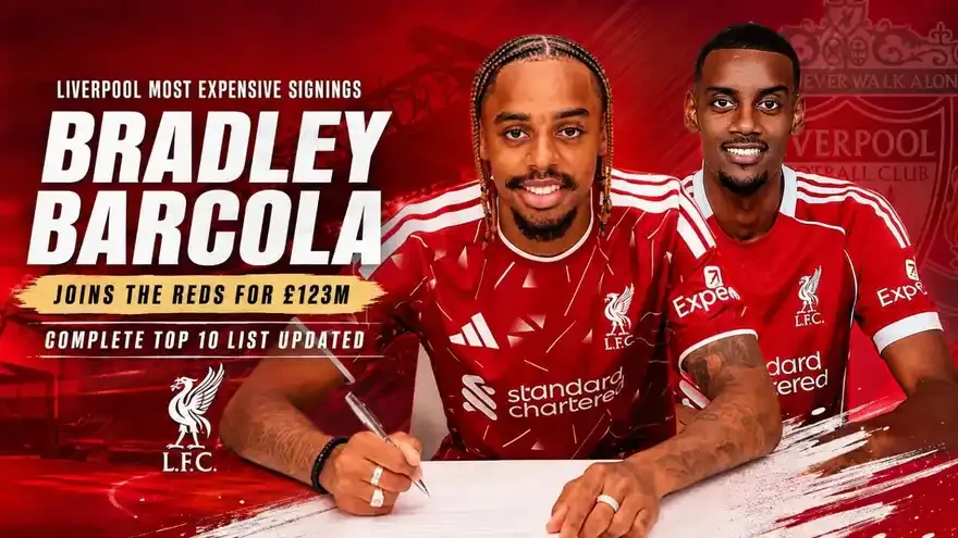 Updated List of Liverpool's Most Expensive Signings After Bradley Barcola Transfer