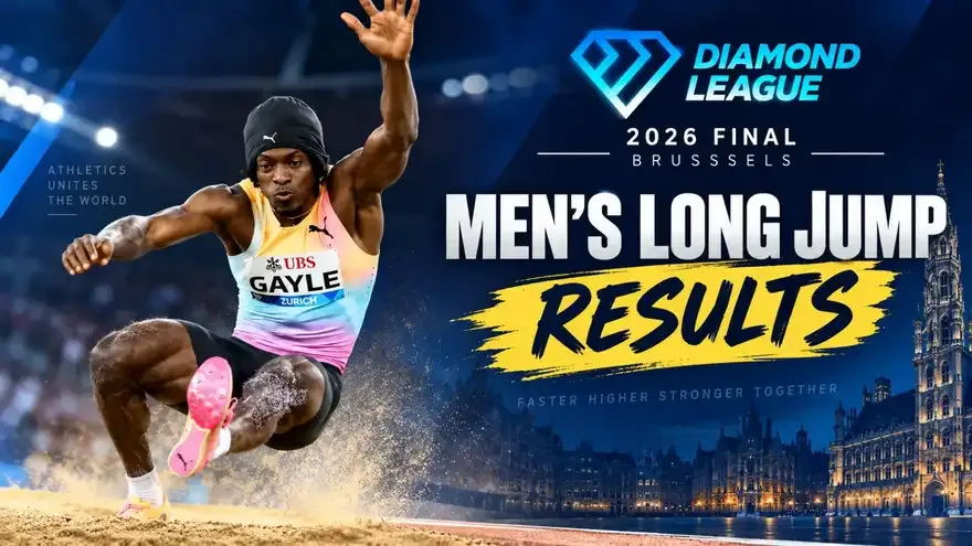 2026 Diamond League Final (Brussels): Men’s Long Jump Results