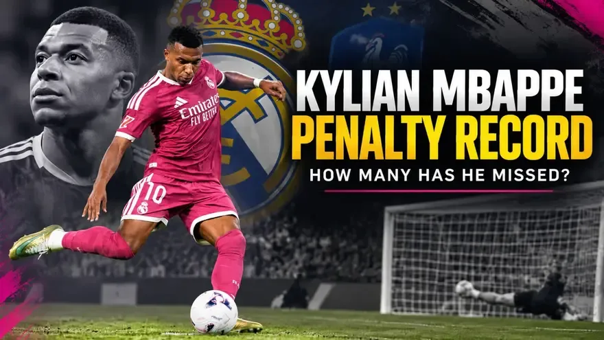 Kylian Mbappe’s Complete Penalty Record After Miss Against Real Betis