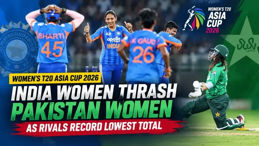 Women’s T20 Asia Cup 2026: India Women Thrash Pakistan Women as Rivals Record Lowest Total