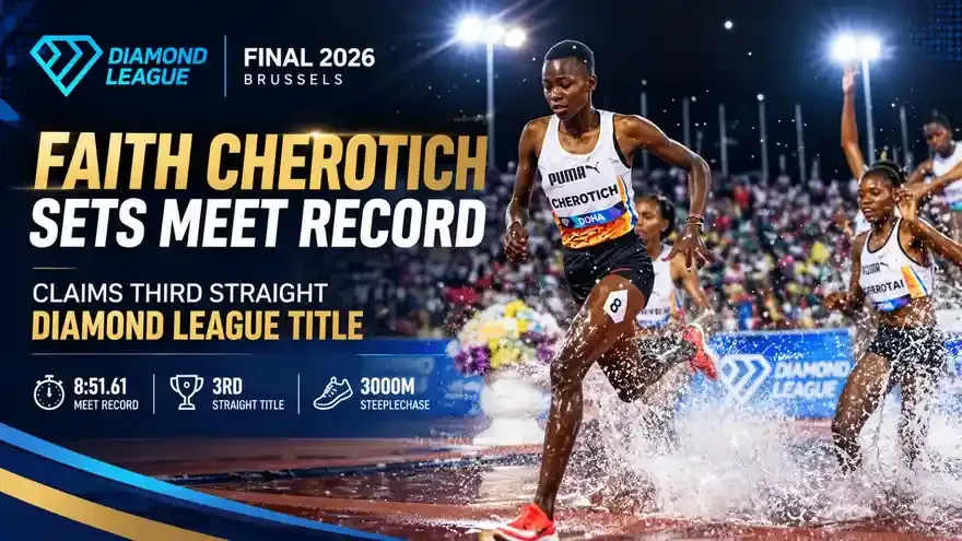 2026 Diamond League Final: Women’s 3000m Steeplechase Results & Standings
