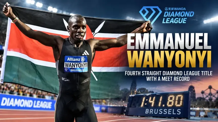 2026 Diamond League Final: Men’s 800m Results & Standings