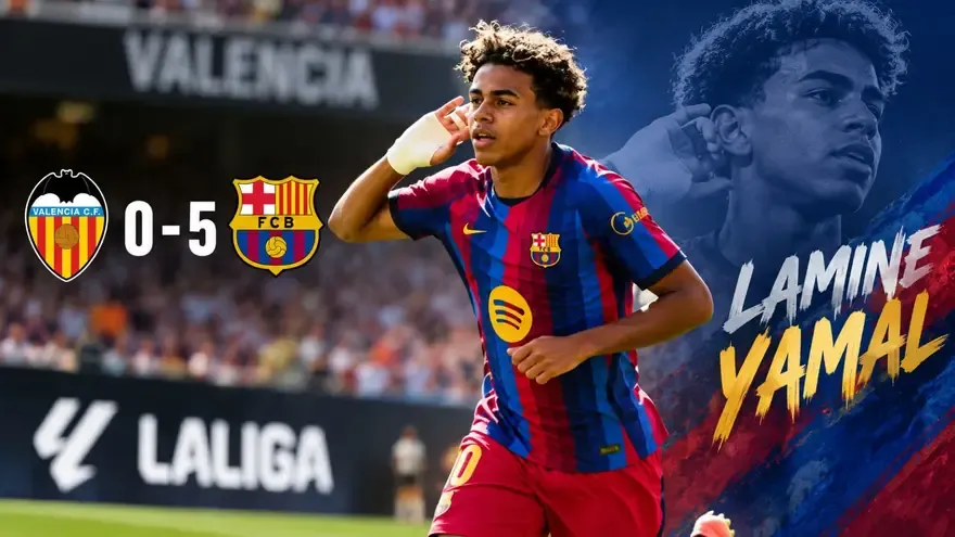 Lamine Yamal Helps Barcelona Match Special La Liga Record After 10 Years